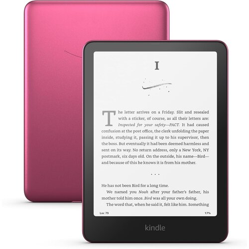 Czytnik e-booków AMAZON Kindle Paperwhite Signature Edition 7", Podświetlany ekran, WiFi Różowy