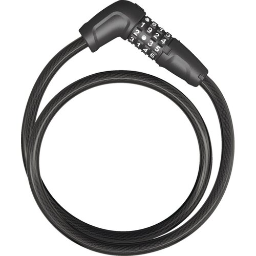 Zapięcie rowerowe ABUS Tresor 6412C/85 Linka Czarny
