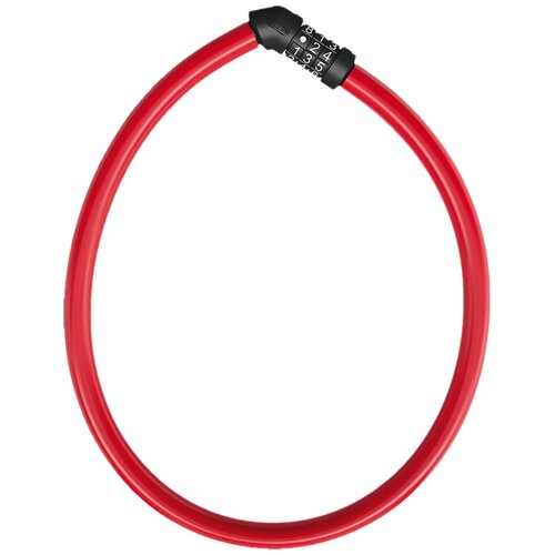 Zapięcie rowerowe ABUS 4408C/65 Linka Czerwony