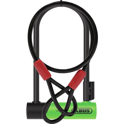 Zapięcie rowerowe ABUS 410K/150HB180 + SH34 + Cobra 10/120 U-lock Zielony