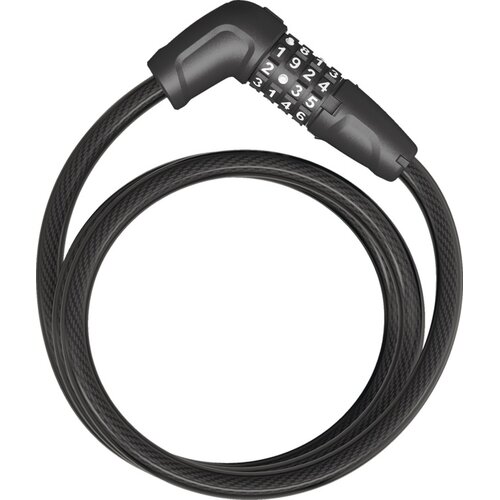 Zapięcie rowerowe ABUS Tresor 6412C/120 Linka Czarny