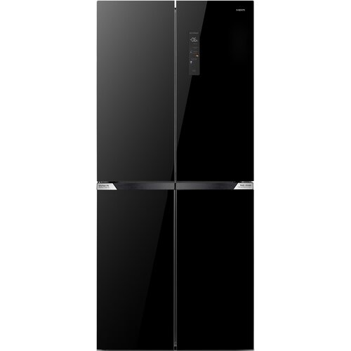 Lodówka MPM 503-SSI-11 Side by Side No Frost 190.2cm Czarne szkło