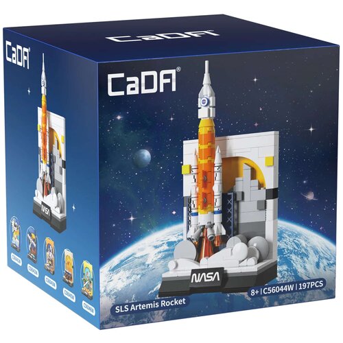 Klocki plastikowe CADA NASA Rakieta kosmiczna SLS Artemis C56044W