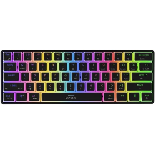 Klawiatura GENESIS Thor 660 G2 Czarny