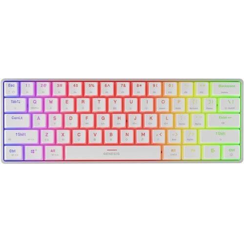 Klawiatura GENESIS Thor 660 G2 Biały