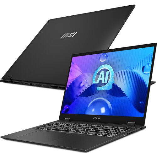 Laptop MSI Prestige 16 AI Studio B1VEG-224PL 16" IPS Ultra 7-155H 32GB RAM 1TB SSD GeForce RTX4050 DLSS 3 Windows 11 Home