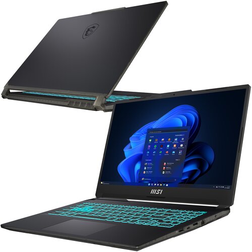 Laptop MSI Cyborg 15 A12VE-057PL 15.6" IPS 144Hz i5-12450H 16GB RAM 512GB SSD GeForce RTX4050 DLSS 3 Windows 11 Home + Karta zniżkowa G2A