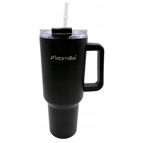 Kubek termiczny KAMILLE KM-2172 Tumbler Czarny