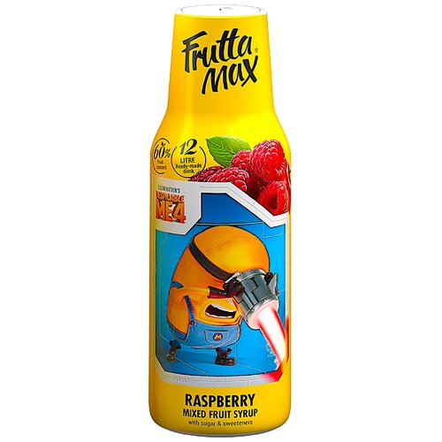 Syrop do saturatorów FRUTTAMAX Malina Minionki 500 ml