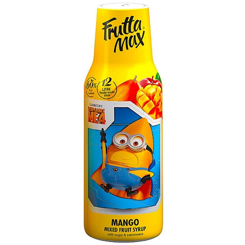 Syrop do saturatorów FRUTTAMAX Mango Minionki 500 ml