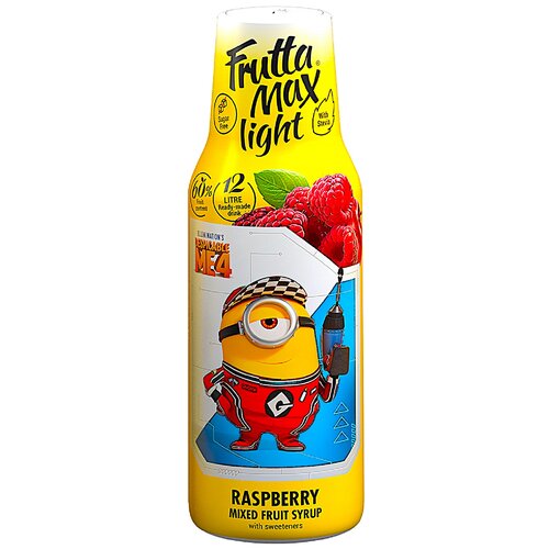 Syrop do saturatorów FRUTTAMAX Malina Light Minionki 500 ml