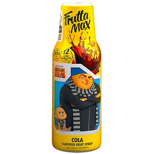 Syrop do saturatorów FRUTTAMAX Cola Minionki 500 ml