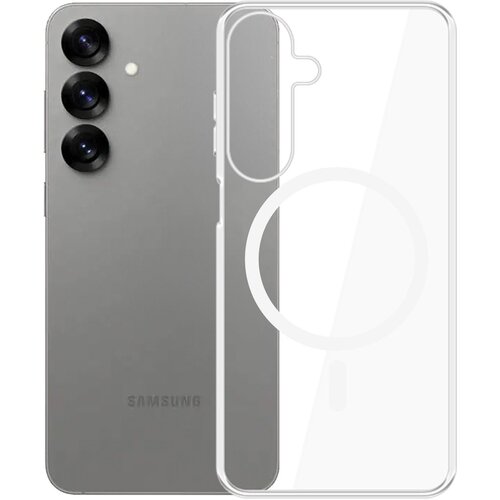Etui 3MK Clear MagCase do Samsung Galaxy S25+ Przezroczysty