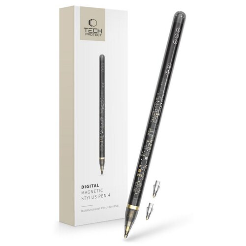 Rysik TECH-PROTECT Digital Magnetic Stylus Pen 4 Czarny