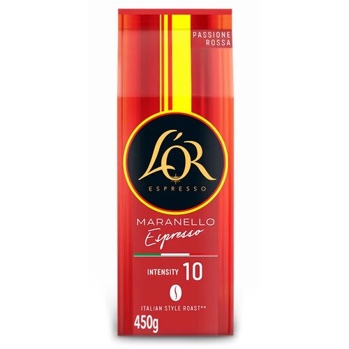 Kawa ziarnista JACOBS L'OR Passione Rossa Espresso Maranello 450 g