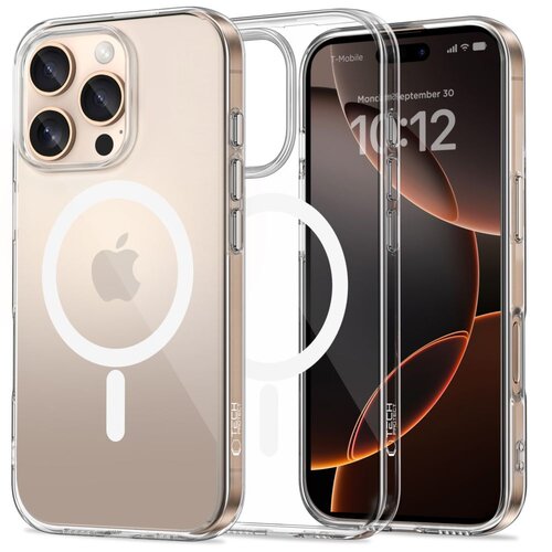 Etui TECH-PROTECT Flexair MagSafe do Apple iPhone 16 Pro Przezroczysty