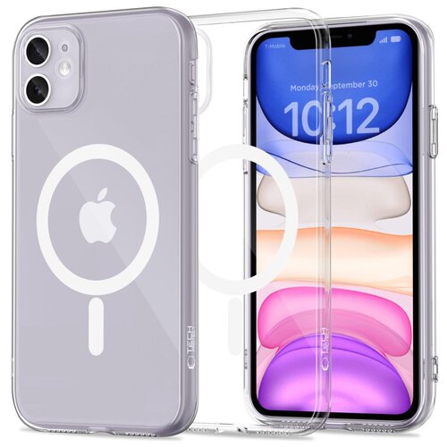 Etui TECH-PROTECT Flexair MagSafe do Apple iPhone 11 Przezroczysty