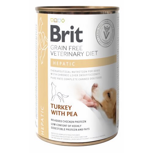 Karma dla psa BRIT Veterinary Dog Hepatic 400 g
