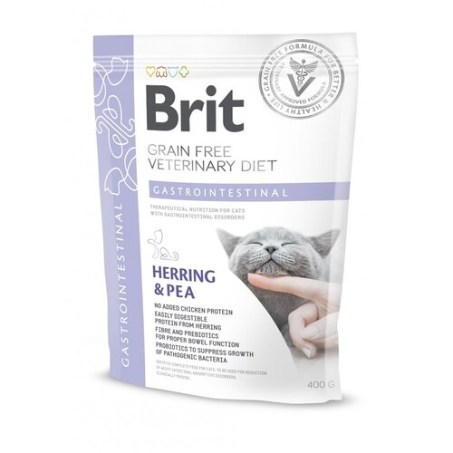 Karma dla kota BRIT Grain Free Veterinary Diets Cat Gastrointestinal 0.4 kg