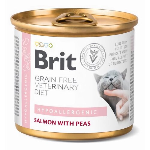 Karma dla kota BRIT Grain Free Veterinary Diets Hypoallergenic 200 g