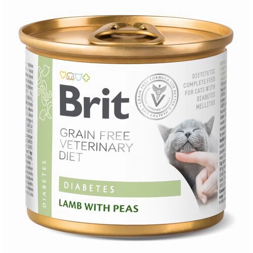 Karma dla kota BRIT Grain Free Veterinary Diets Cat Diabetes 200 g