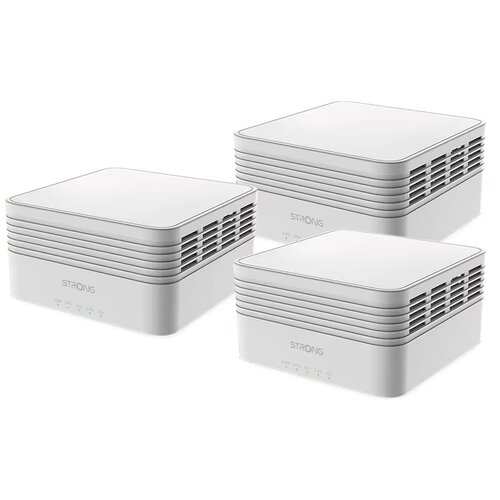 Router STRONG Atria AX3000 2.4 / 5 GHz (DualBand), Wi-Fi Mesh (3 szt.)