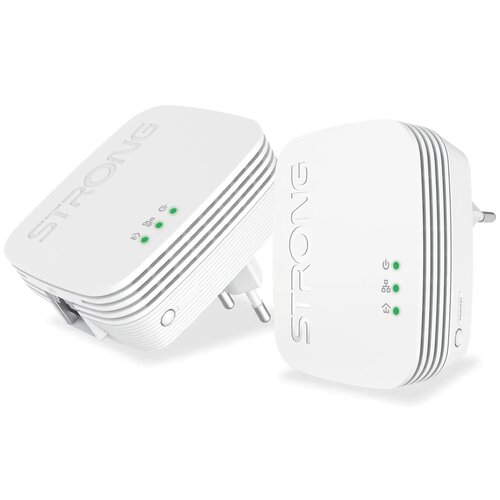 Powerline STRONG 600 Duo Mini 600 Mb/s, Zasięg 300 m (2 szt.)