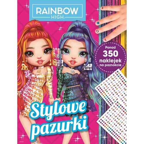 Kolorowanka Rainbow High Stylowe pazurki (miękka okładka)