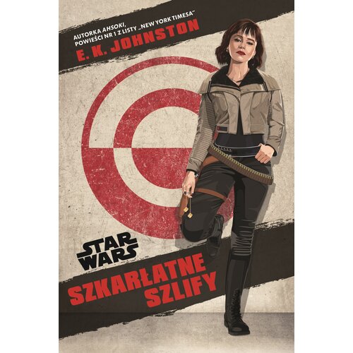 Książka Star Wars Szkarłatne szlify E.K. Johnston (miękka okładka)