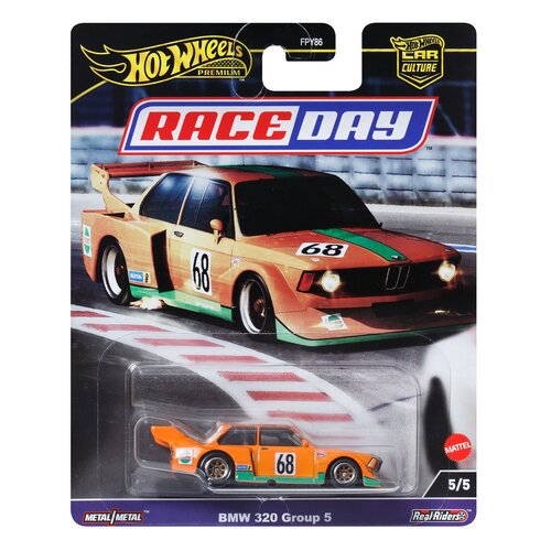 Samochód Hot Wheels Premium BMW 320 GP5 HRV94