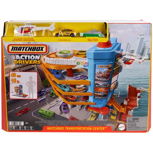 Centrum transportowe MATCHBOX Action Drivers Prawdziwe Przygody HXL47