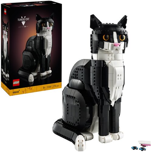 LEGO 21349 IDEAS Czarno-biały kot