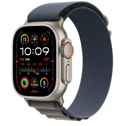 Pasek do Apple Watch (44/45/49mm) M Niebieski