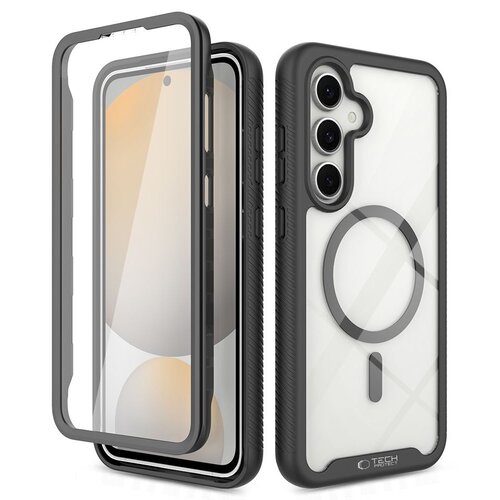 Etui TECH-PROTECT Defense360 MagSafe do Samsung Galaxy S24 FE Czarny