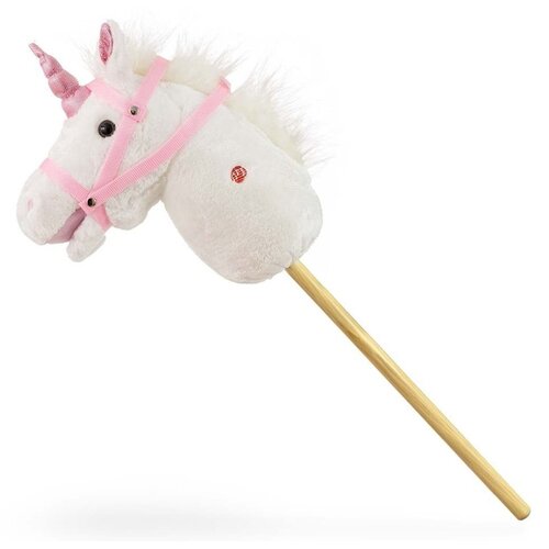 Koń na kiju MILLY MALLY Hobby Horse 6086 A4 Biały