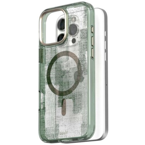 Etui MOSHI iGlaze MagSafe do Apple iPhone 16 Pro Max Przezroczysto-zielony