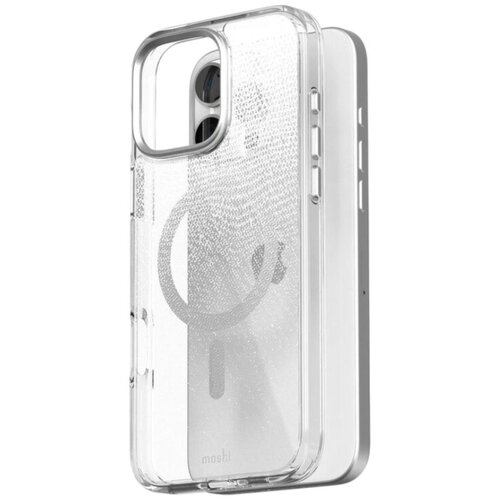 Etui MOSHI iGlaze MagSafe do Apple iPhone 16 Pro Max Przezroczysto-biały