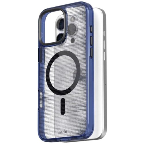 Etui MOSHI iGlaze MagSafe do Apple iPhone 16 Pro Max Przezroczysto-fioletowy