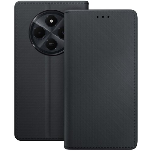 Etui 3MK Wallet Case do Xiaomi Redmi 14C/Redmi A4 5G Czarny