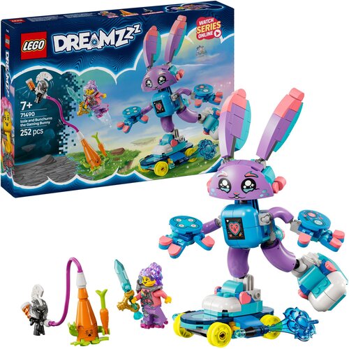 LEGO 71490 DREAMZzz Izzie i gamerski Bunchu
