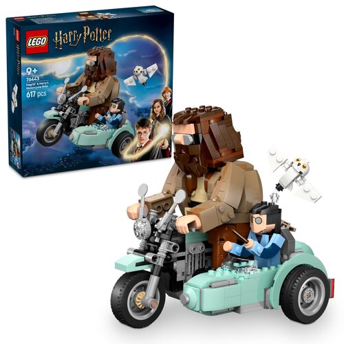 LEGO 76443 Harry Potter Przejażdżka motocyklowa Hagrida i Harry’ego