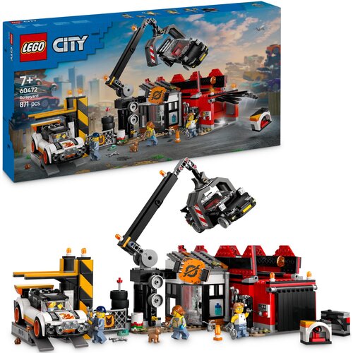 LEGO 60472 City Złomowisko z samochodami