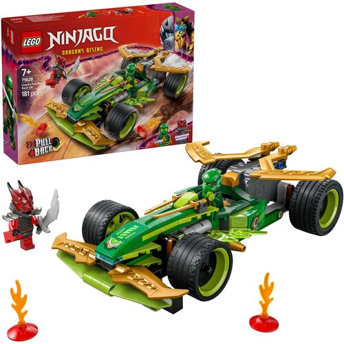 LEGO 71828 NINJAGO Samochód wyścigowy Lloyda z napędem typu pull-back