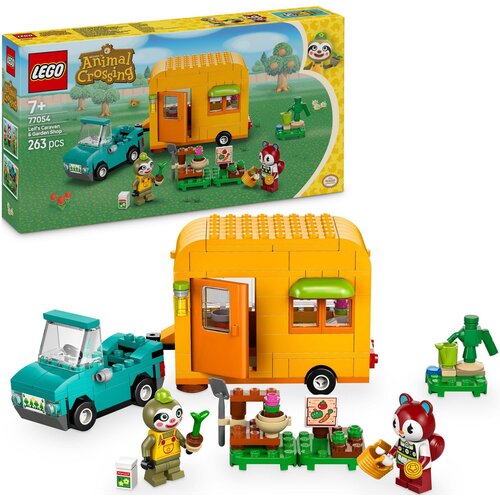 LEGO 77054 Animal Crossing Leif i jego karawan oraz sklep ogrodniczy
