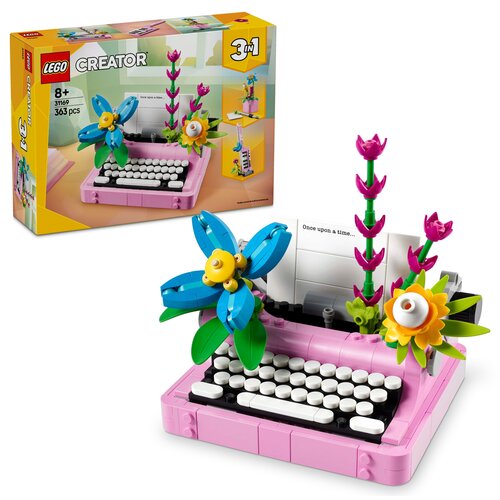 LEGO 31169 Creator 3w1 Maszyna do pisania z kwiatami