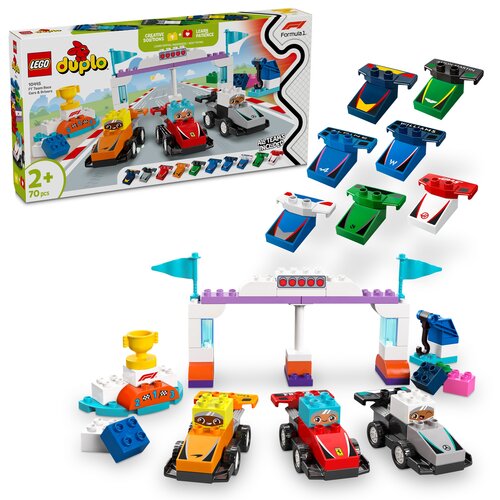LEGO 10445 DUPLO Bolidy i kierowcy F1