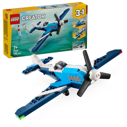 LEGO 31160 Creator 3w1 Statek powietrzny: samolot wyścigowy