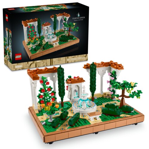 LEGO 10359 ICONS Fontanna w ogrodzie