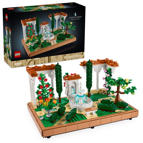 LEGO 10359 ICONS Fontanna w ogrodzie