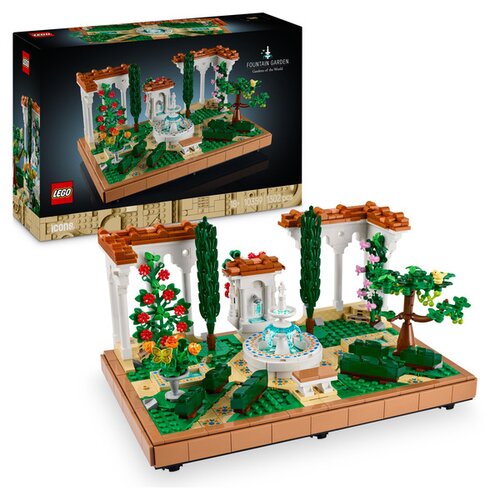 LEGO 10359 ICONS Fontanna w ogrodzie